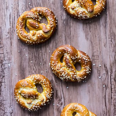 Recette de Bretzels, comme en Alsace, recette facile de pretzel ou bretzel, brioche salée alsacienne