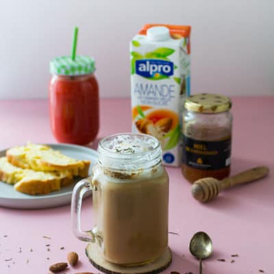 Recette de Café Latte à la lavande