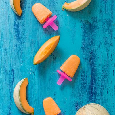 Recette de Sorbet melon au melon de nos régions, facile rapide et légère pour l'été