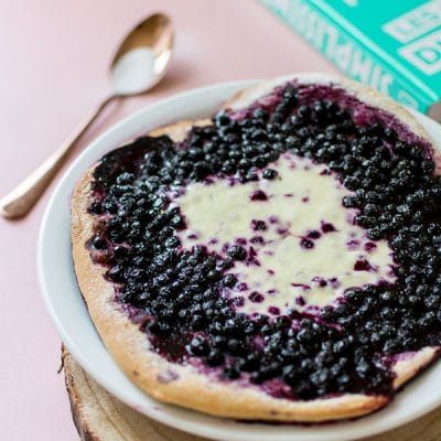 Recette de Tarte aux myrtilles et au sucre {Picard, livre Simplissime par Jean-François Mallet}