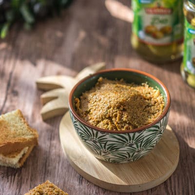 Recette de Tapenade d'olives vertes avec les olives Tramier, idéal pour l'apéritif