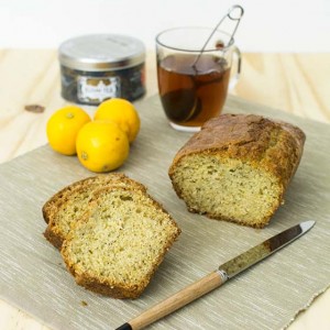 Recette de cake au citron bergamote et pavot