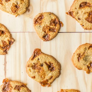 Recette de cookies au caramel