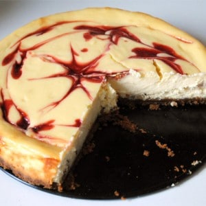 cheesecake chocolat blanc framboise facon starbucks coffee de stellacuisine