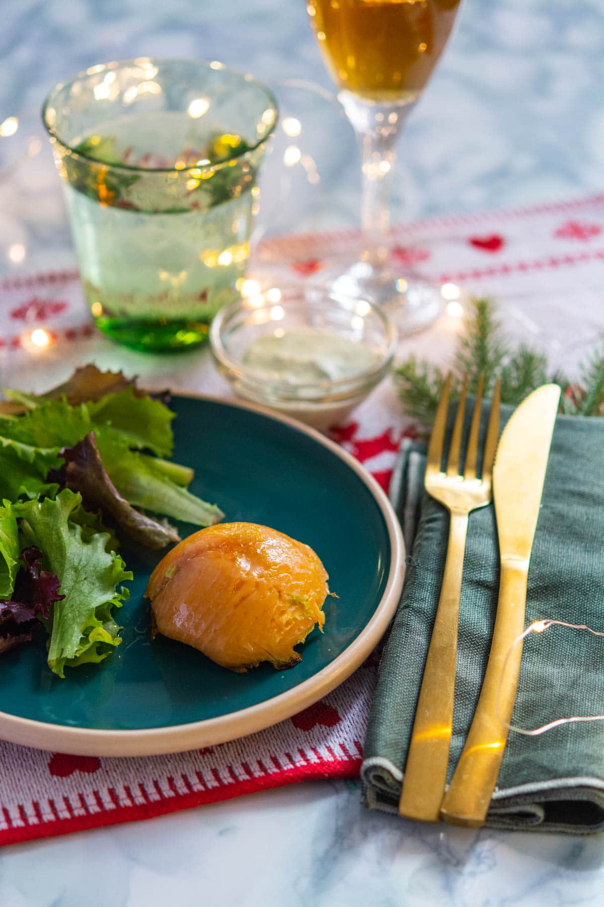 Recette de Timbales de saumon fumé aux bimis Recettes faciles