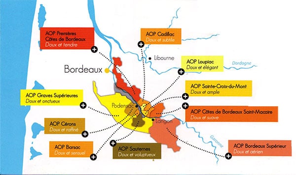 Accordez vos plateaux de fromages à du vin blanc liquoreux de Bordeaux !