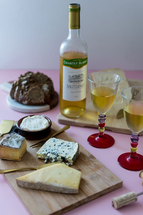 Accordez vos plateaux de fromages à du vin blanc liquoreux de Bordeaux !