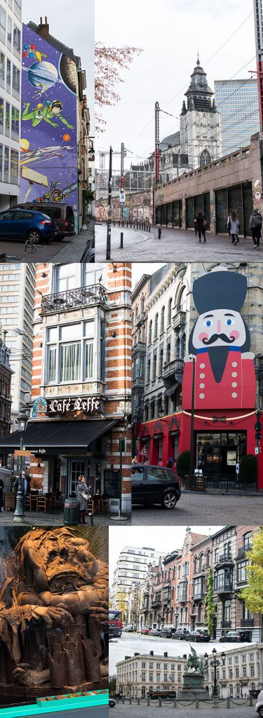 Pavé à la Leffe : un fromage à la bière exquis ! Et Bruxelles, une ville magnifique.