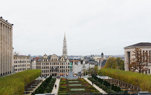 Pavé à la Leffe : un fromage à la bière exquis ! Et Bruxelles, une ville magnifique.