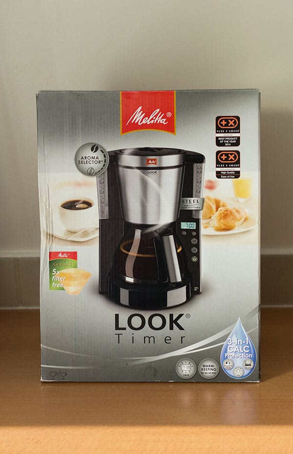 Cafetière Look® Timer de Melitta®