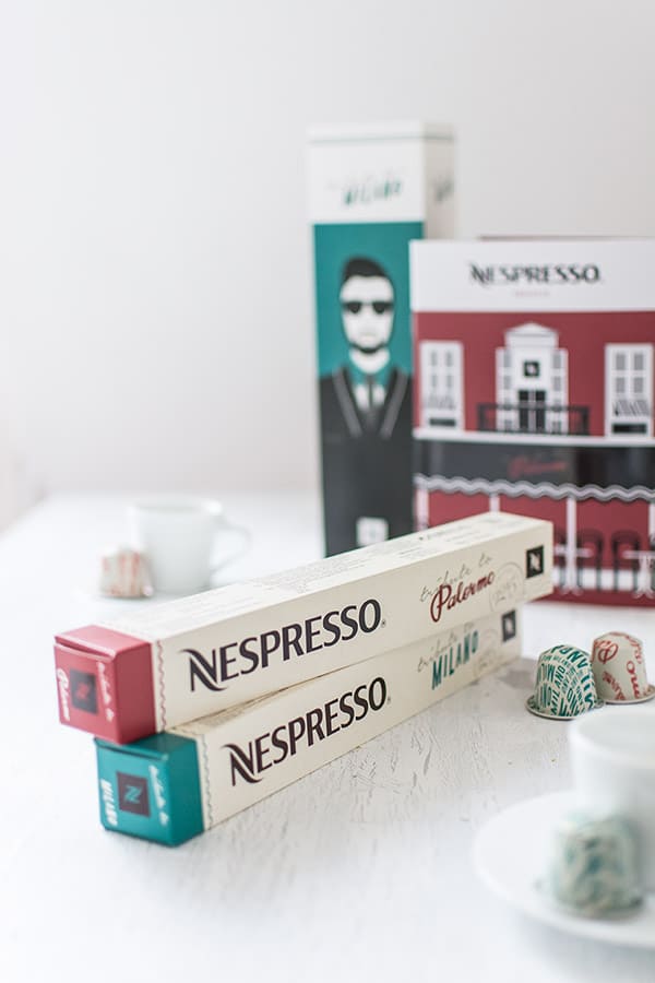 Nespresso nous emmène en italie, grands crus "Tribute to Milano" et "Tribute to Palermo"