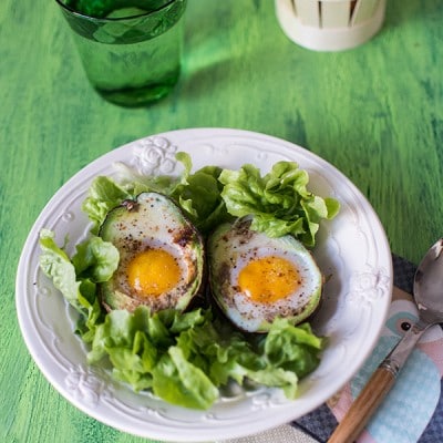 Recette d'Avocado eggs (oeufs cocotte dans un avocat)