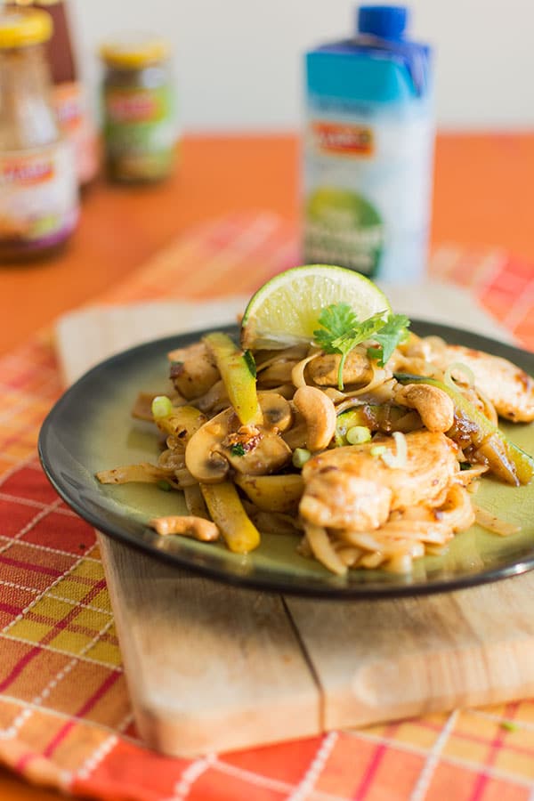 Recette de Pad thaï poulet