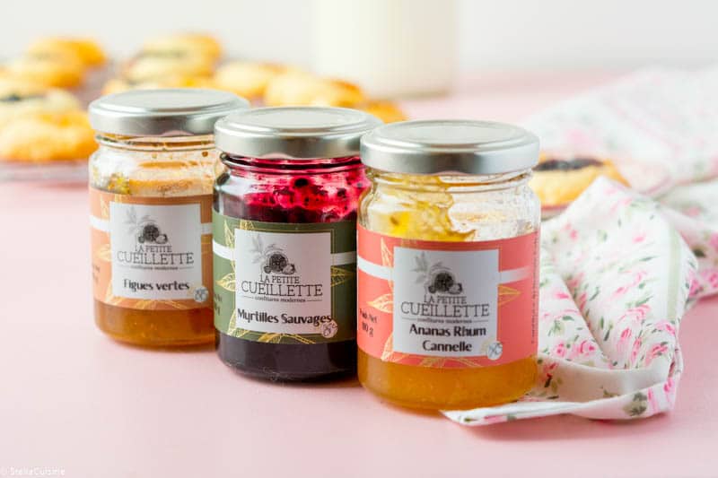 Recette de Biscuits puits à la confiture "La Petite Cueillette"