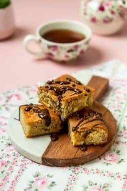 Recette facile de blondie au chocolat blanc et noix, un brownie sans chocolat noir !