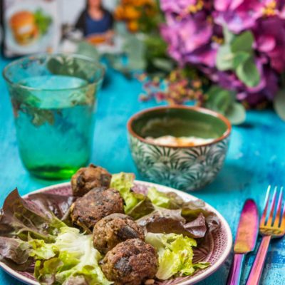 Recette de Boulettes aux aubergines (avec ou sans Cuisine Companion. Livre "Mes recettes de saison au Companion" de Mimicuisine