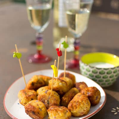 Recette de Boulettes de lentilles corail, recette facile pour l'apéritif