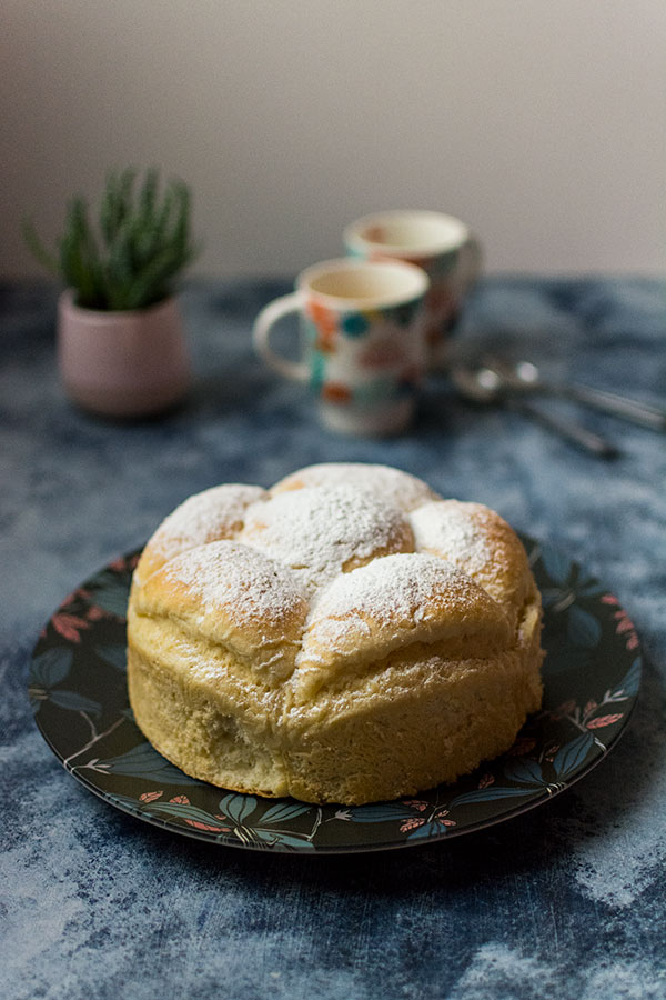 Recette de Brioche butchy, à la crème fraîche, recette facile de brioche moelleuse sans beurre