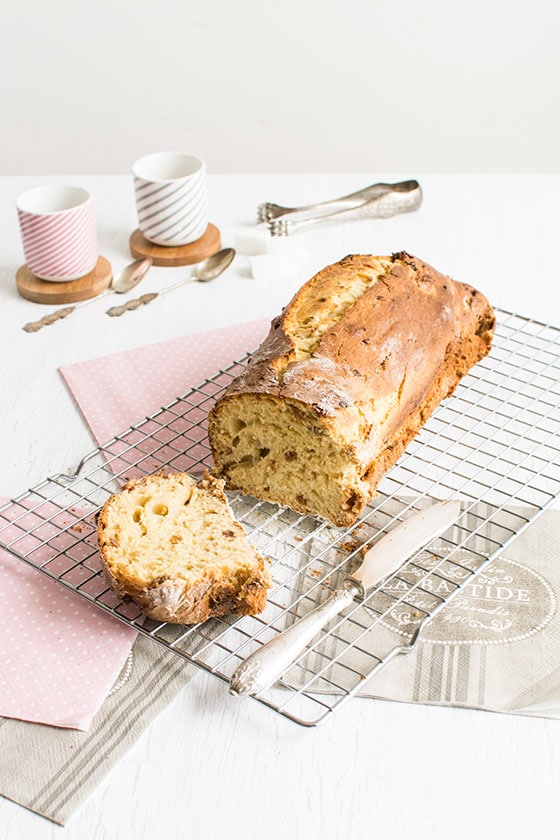 Recette de Brioche aux raisins secs