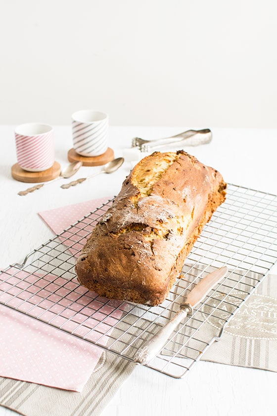 Recette de Brioche aux raisins secs