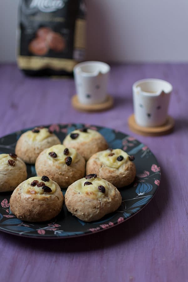 Recette de brioches marocaines à la crème pâtissière