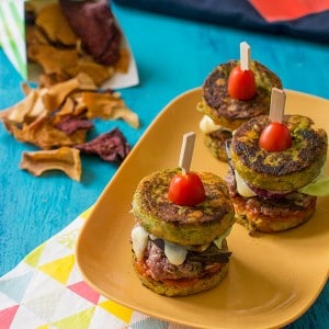 Recette de Mini burgers de légumes {Défi Picard Hacker}