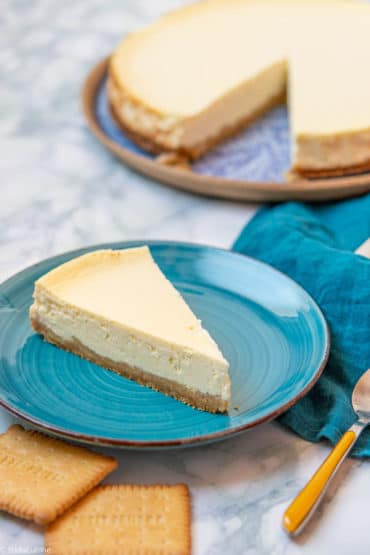 Recette facile de New-York Cheesecake, comme dans la série Friends ! Recette de cheesecake facile.