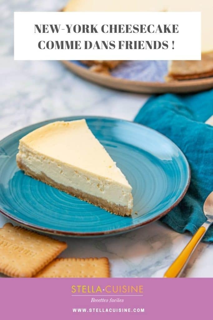 Recette facile de New-York Cheesecake, comme dans la série Friends ! Recette de cheesecake facile.