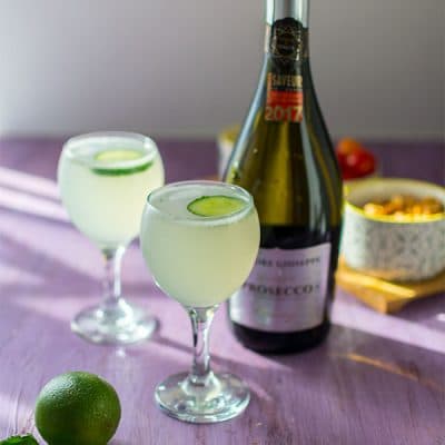 Recette de Cocktail East Side (Gin et Prosecco)