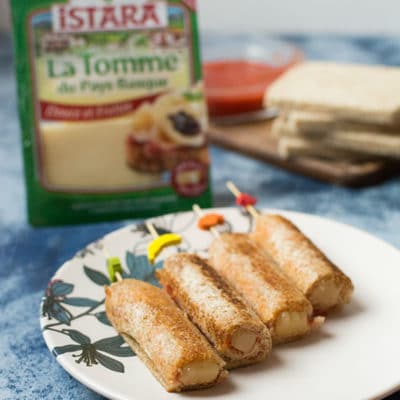 Recette facile de croque apéro à la tomme du pays basque Istara