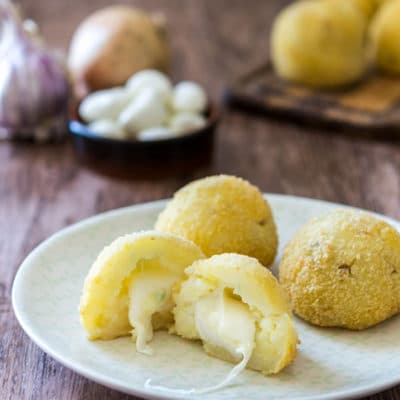 Recette de Croquettes de pommes de terre avec cœur à la mozzarella, avec ou sans le Surprise Party de Tupperware