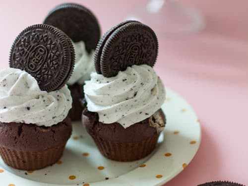 Recette De Cupcakes Aux Oreos Recettes Faciles Pas Cheres Et Rapides