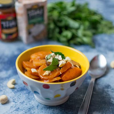 Recette de Curry de légumes d'automne, recette facile de curry de légumes et possible d'adapter à chaque saison ! Un régal !