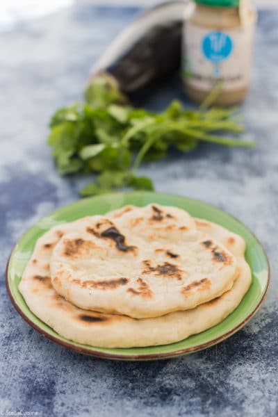 Recette de Pain pita (pain libanais cuit à la poêle)