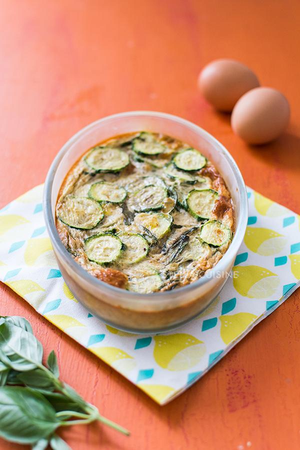 Recette de flan de courgettes