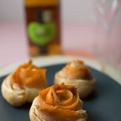 Recette de Fleurs feuilletées saumon, courgettes, fromage frais, recette facile fête des mères