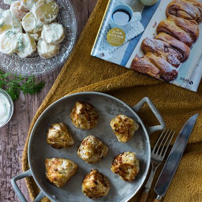 Recette de Fricadelles et poulet et salade de pommes de terre (Hygge)