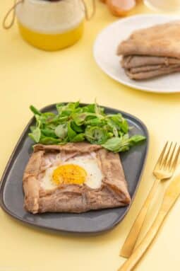 Recette facile de galette bretonne complète, à la farine de sarrasin