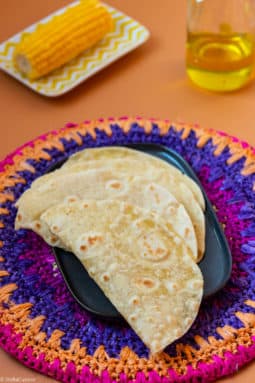 Recette de galette de maïs, galette de blé, tortilla mexicaine maison