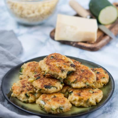 Recette de Galettes de boulghour, courgettes, fromage