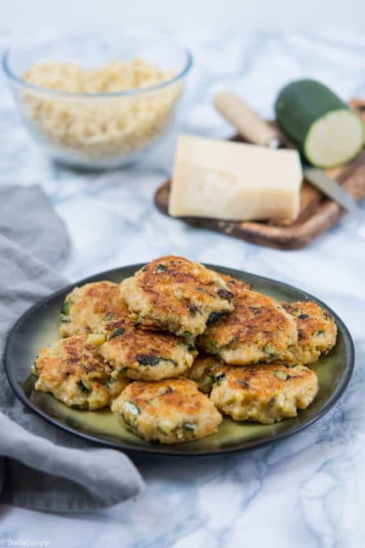 Recette de Galettes de boulghour, courgettes, fromage