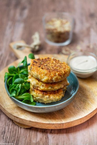 Recette de Croquettes de riz au cantal et aux carottes