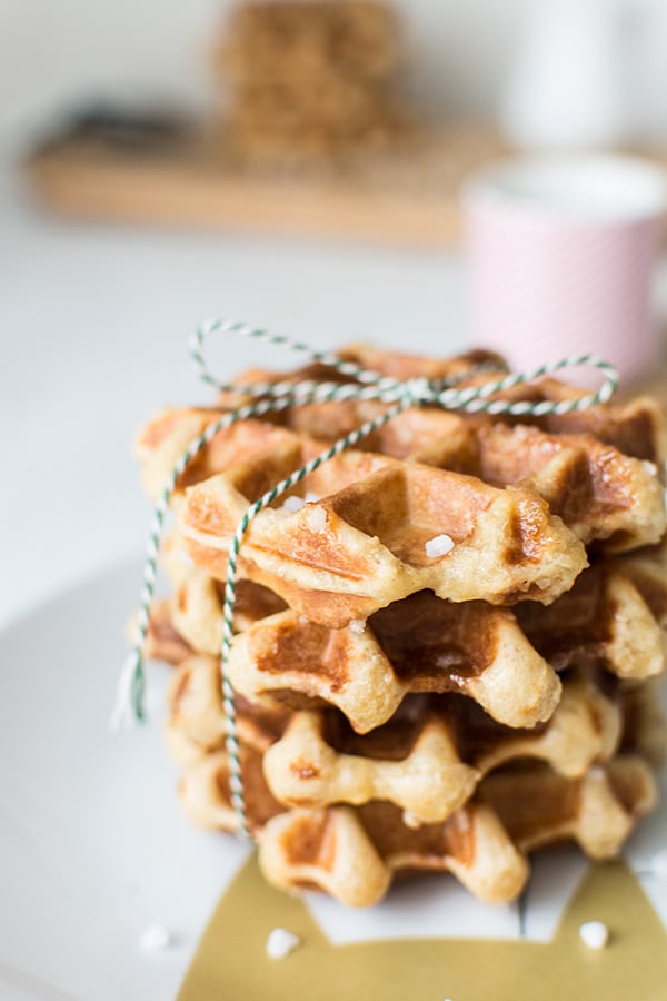 Recette de Gaufres liégoises (Gaufres de liège comme à Bruxelles)