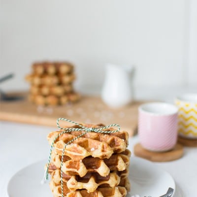 Recette de Gaufres liégoises (Gaufres de liège comme à Bruxelles)