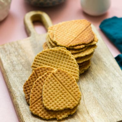 Recette de Gaufrettes à la cassonade (pour glaces, sorbets, etc...)