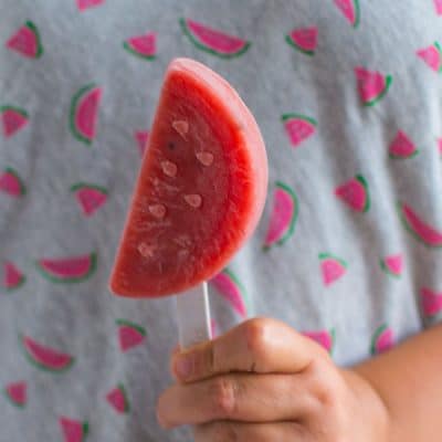 Recette de Glace pastèque et framboise