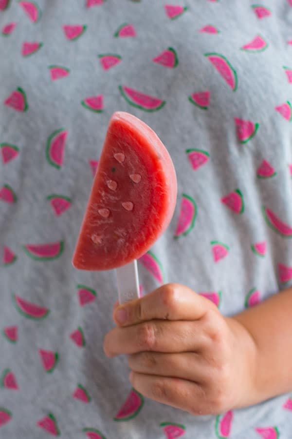 Recette de Glace pastèque et framboise