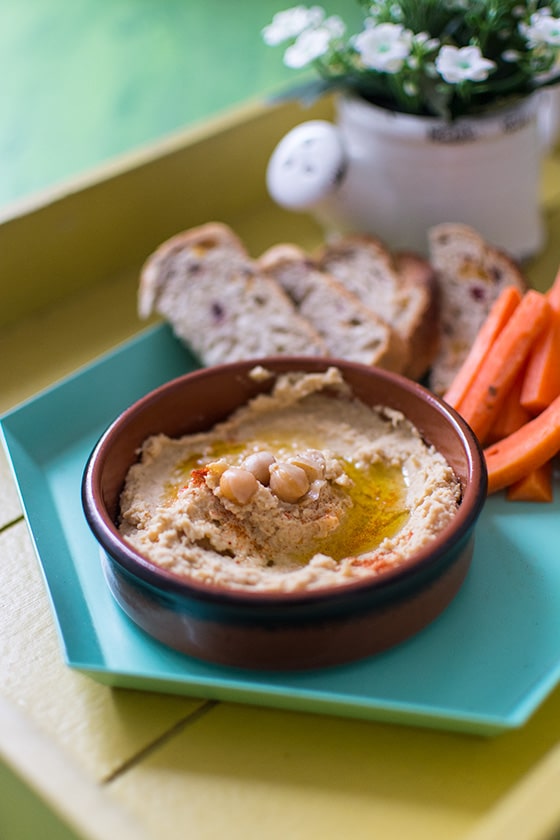 Recette de Houmous maison {Moulinex Cuisine Companion}