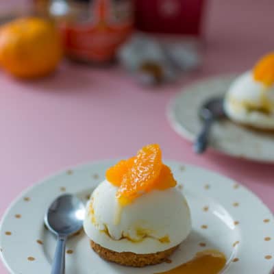 Recette de Comme un cheesecake à la clémentine, coulis de mirabelle, facile avec les produits Jours Heureux !