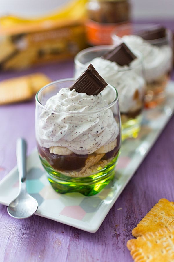 Recette De Verrines Creme De Marron Banane Et Chantilly